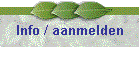 Info / aanmelden